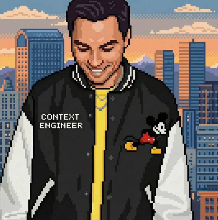 Pixel-art portrait of DistroPixel founder Zach Bailey
